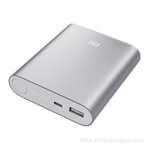 Famous Brand Promotional Xiaomi Mobile Power Bank Xiao Mi Power Bank 10400mah Emergency Power Bank